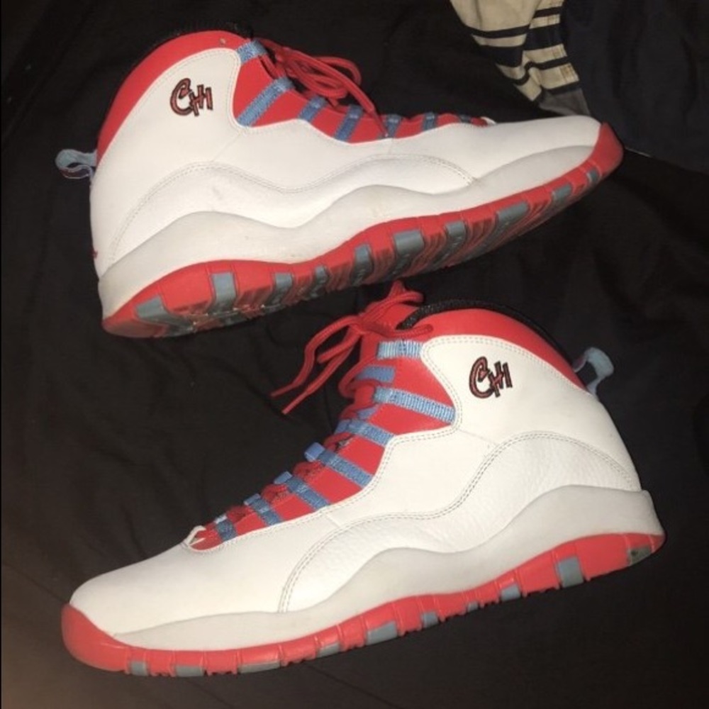 Air Jordan Retro 10 Chicago Flag Size 13